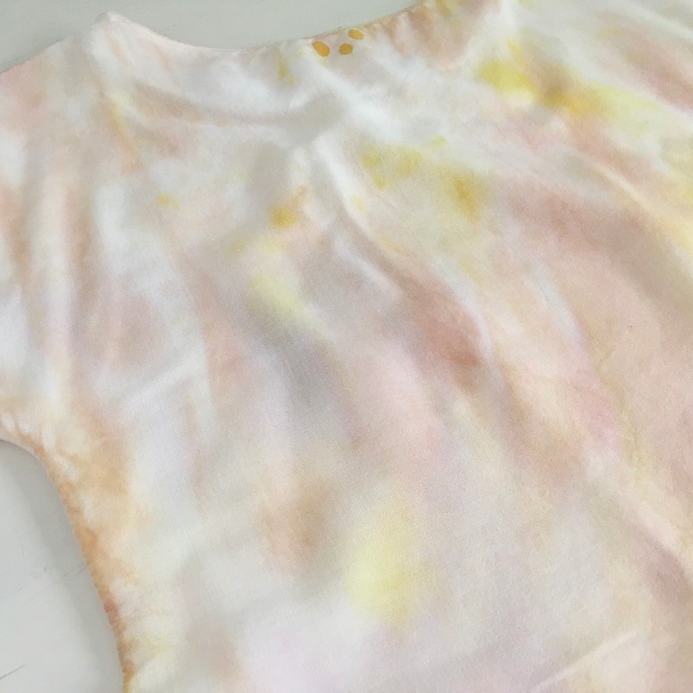 SOLD Watercolor Cropped Vintage Tee - Picture 8 of 8
